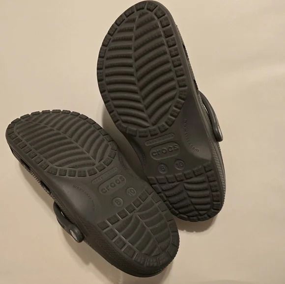 Gray Clogs with Strap - Picture 6 of 7